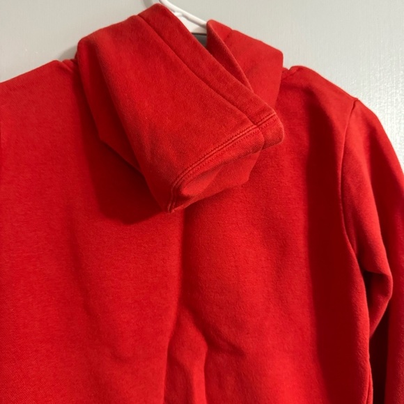 Levi's Red Orange Hoodie Sweater Size Large - Picture 6 of 8